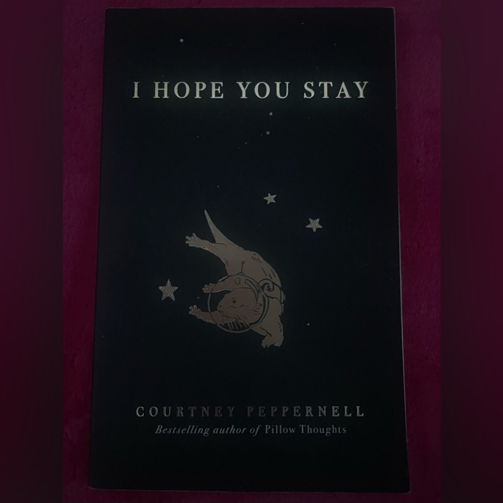 'I Hope You Stay' Black Book